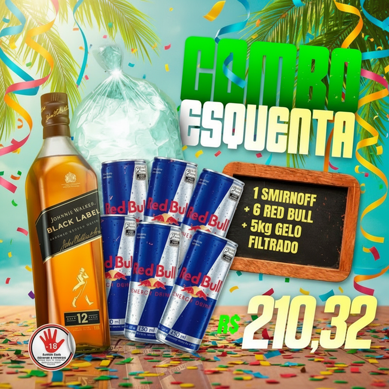 Combo Black Label 12 anos